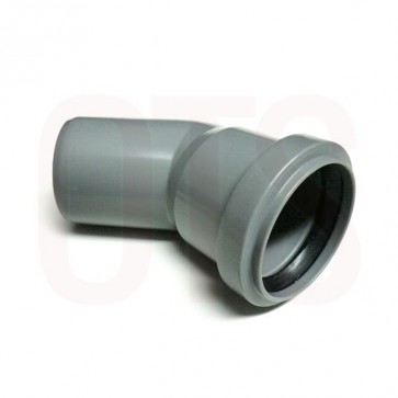 Flonox FLO.050.045 50mm 45 Degree Elbow PVC Push Fit Tubing - High Temperature