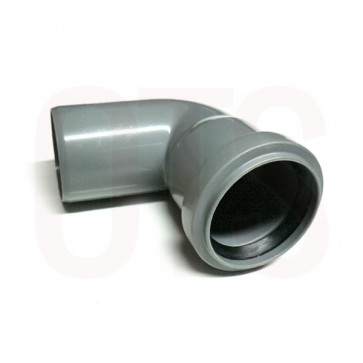 Flonox FLO.050.090 50mm 90 Degree Elbow PVC Push Fit Tubing - High Temperature