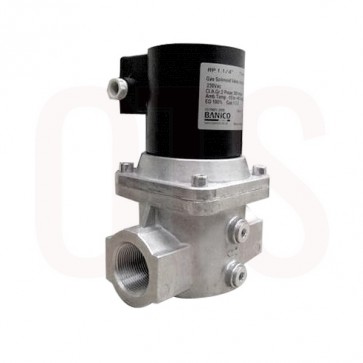 ZEV32 Banico 1 1/4" Gas Solenoid Valve 230v NC