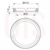 801.EPDM.050 - EPDM Rubber Push Fit Pipe Seal Insert - Replacement