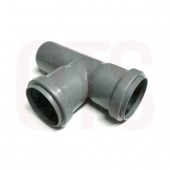 Flonox FLO.050.T90 50mm 90 Degree Tee PVC Push Fit Tubing - High Temperature
