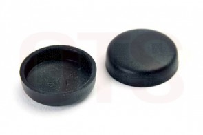 Cover cap, black (for Outer Glass)(Snaps over screw)