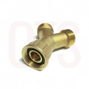 Brass 3/4" BSP Y Piece Connector (Combi Ovens)