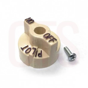 Pitco P6071267 Pilot Knob for Unitrol Gas Valve Beige