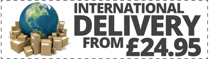 International delivery from £24.95